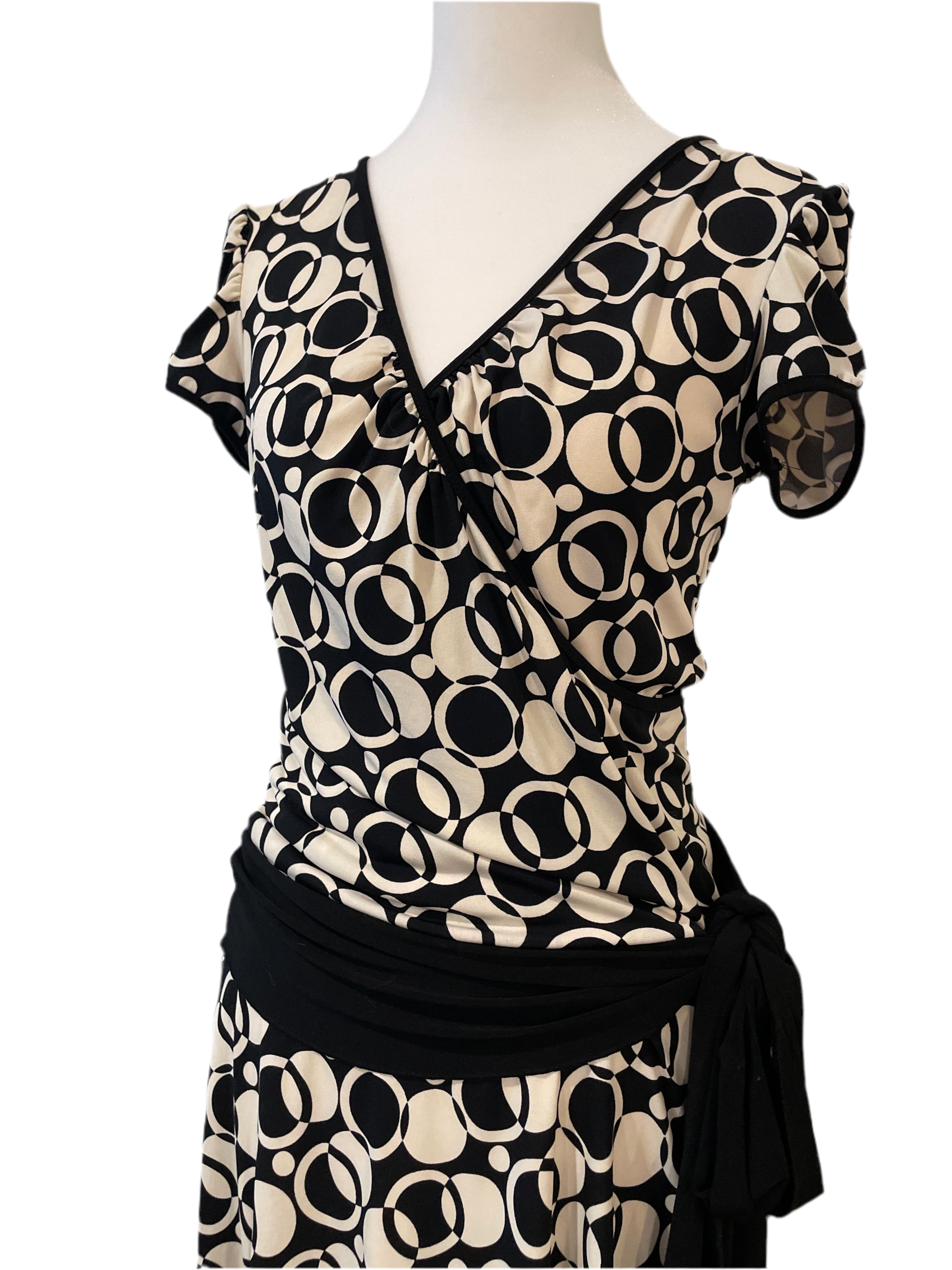 Y2K Dropped Waist Dress