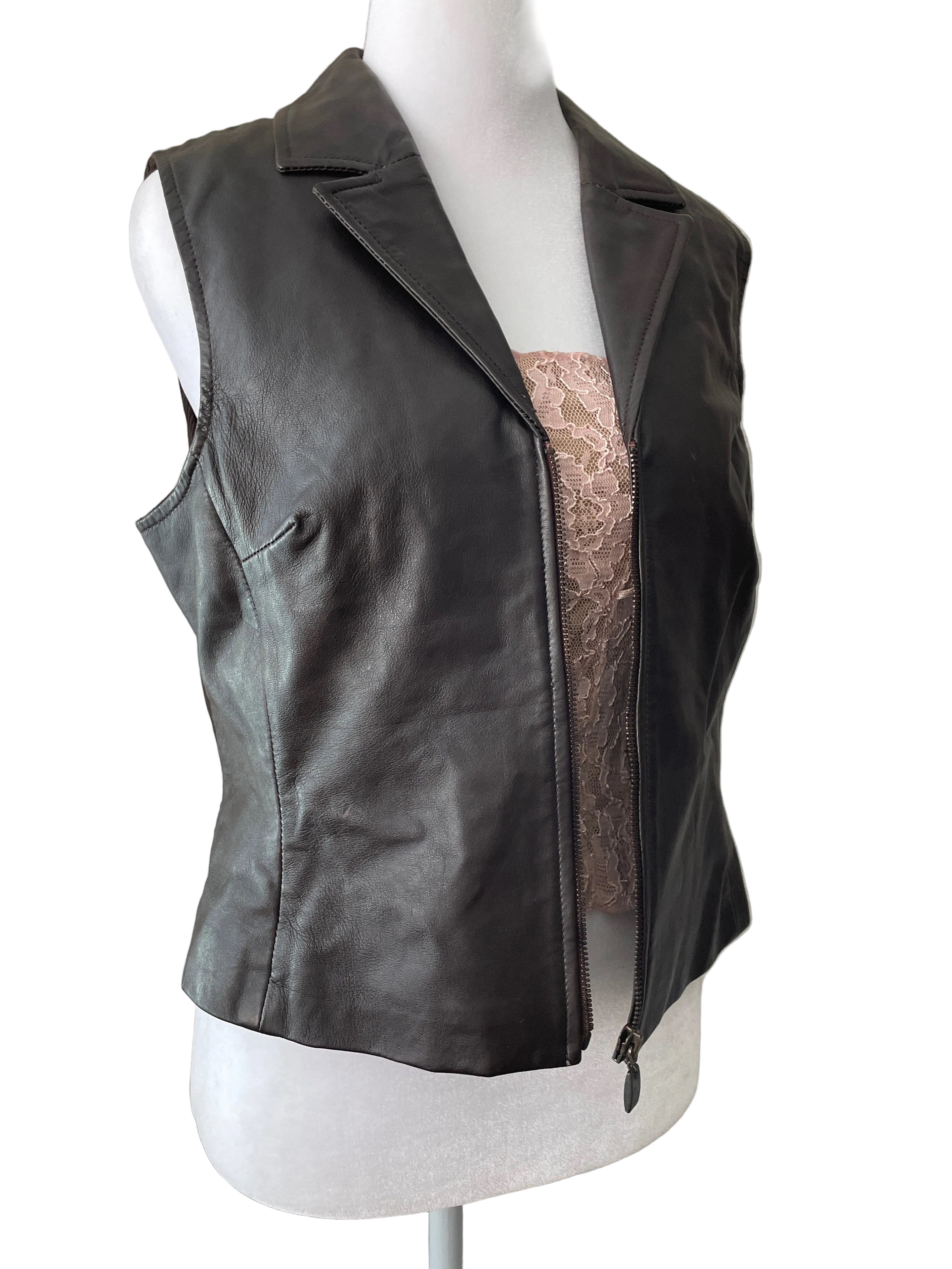 Vintage Leather Vest