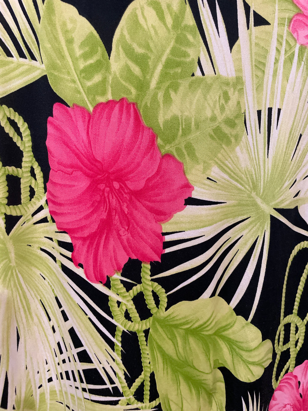 Y2K Hibiscus Midi Skirt