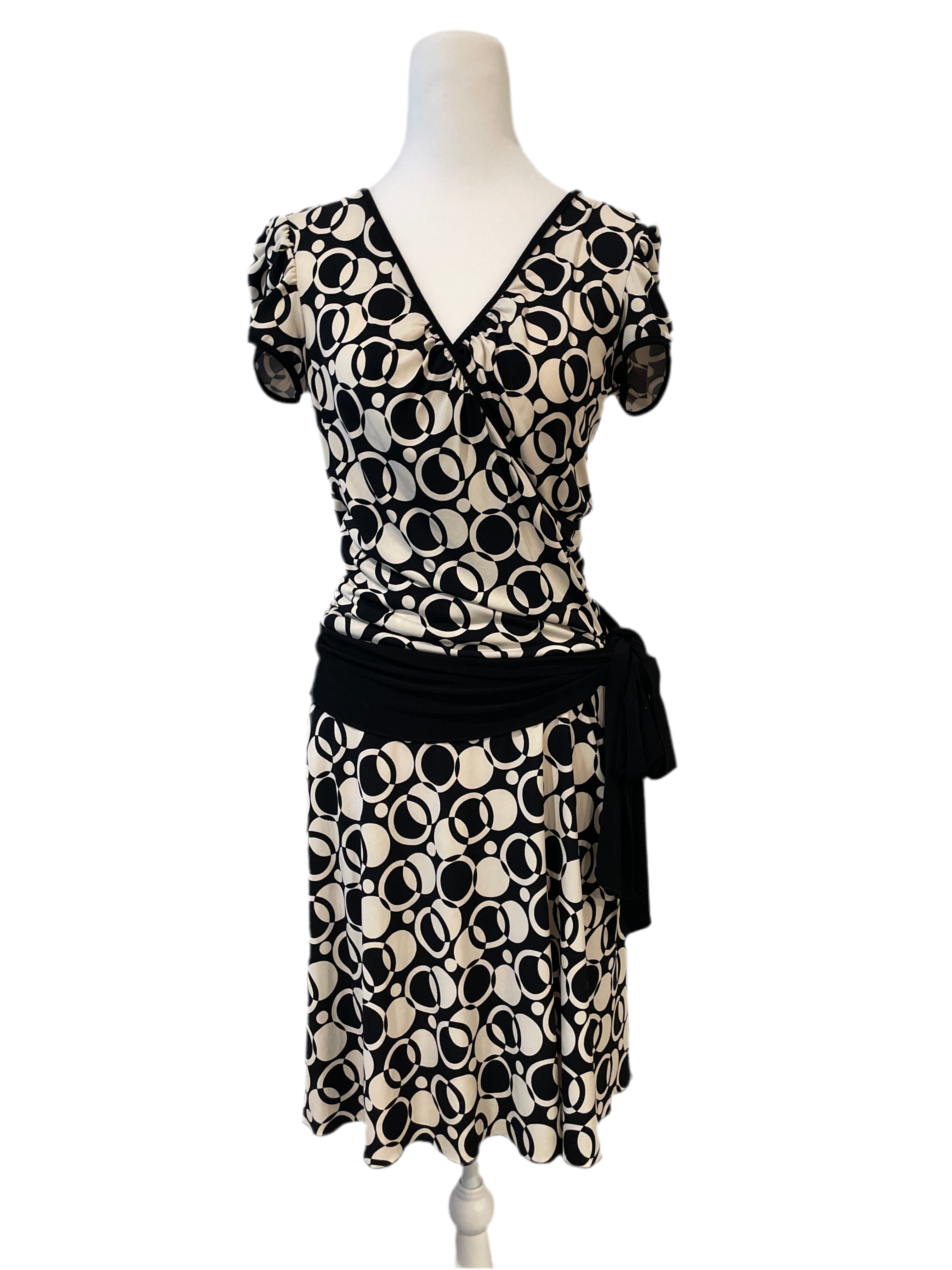 Y2K Dropped Waist Dress