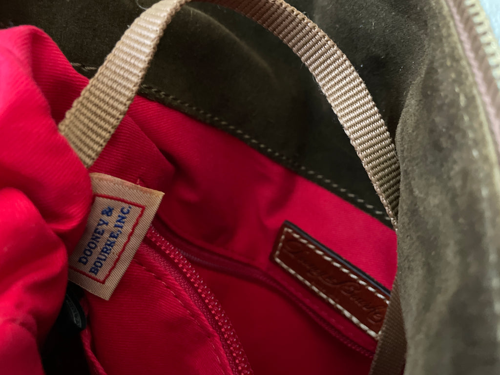 Dooney & Bourke Suede Hobo Bag
