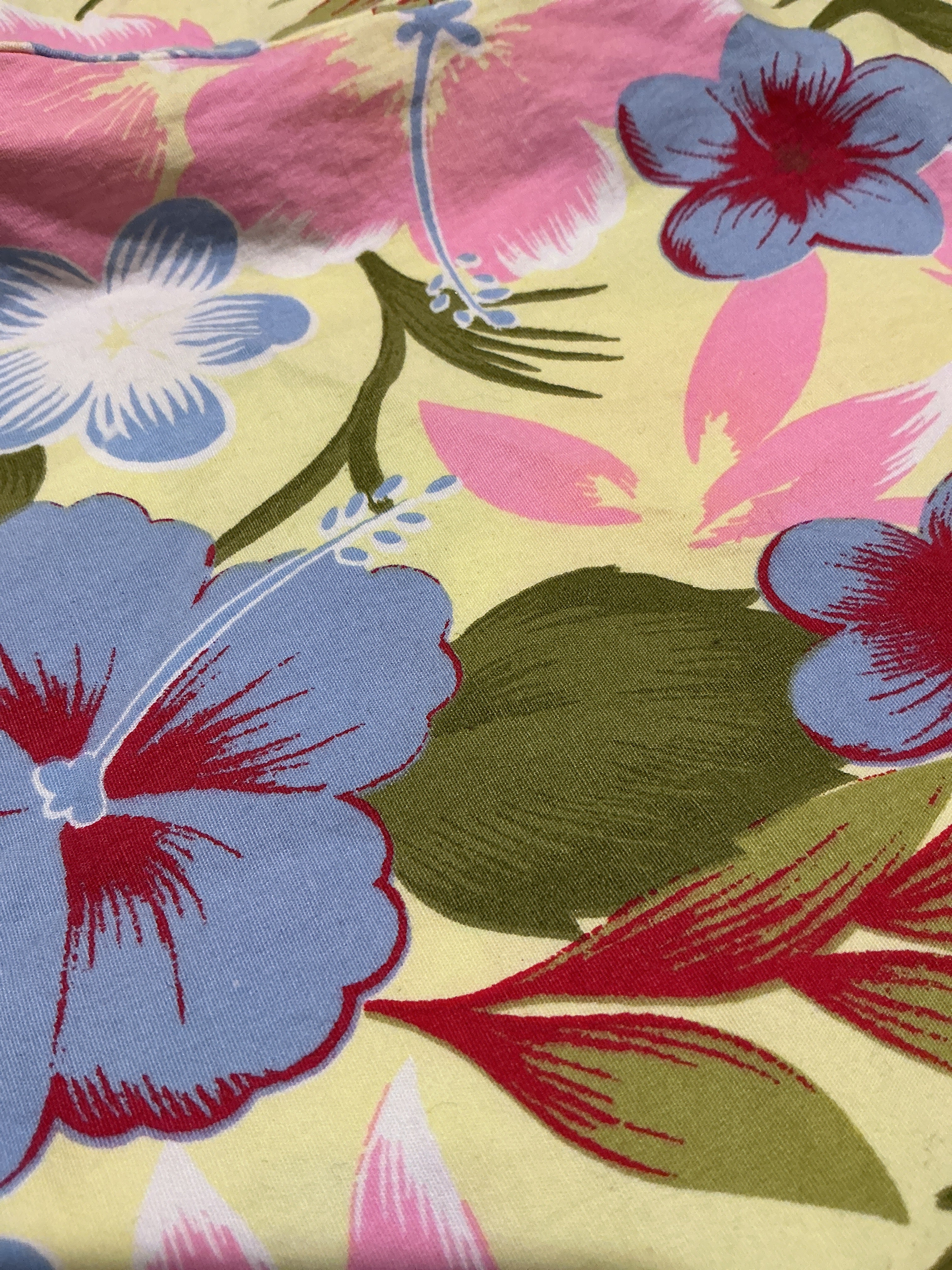 Y2K hibiscus mini shorts