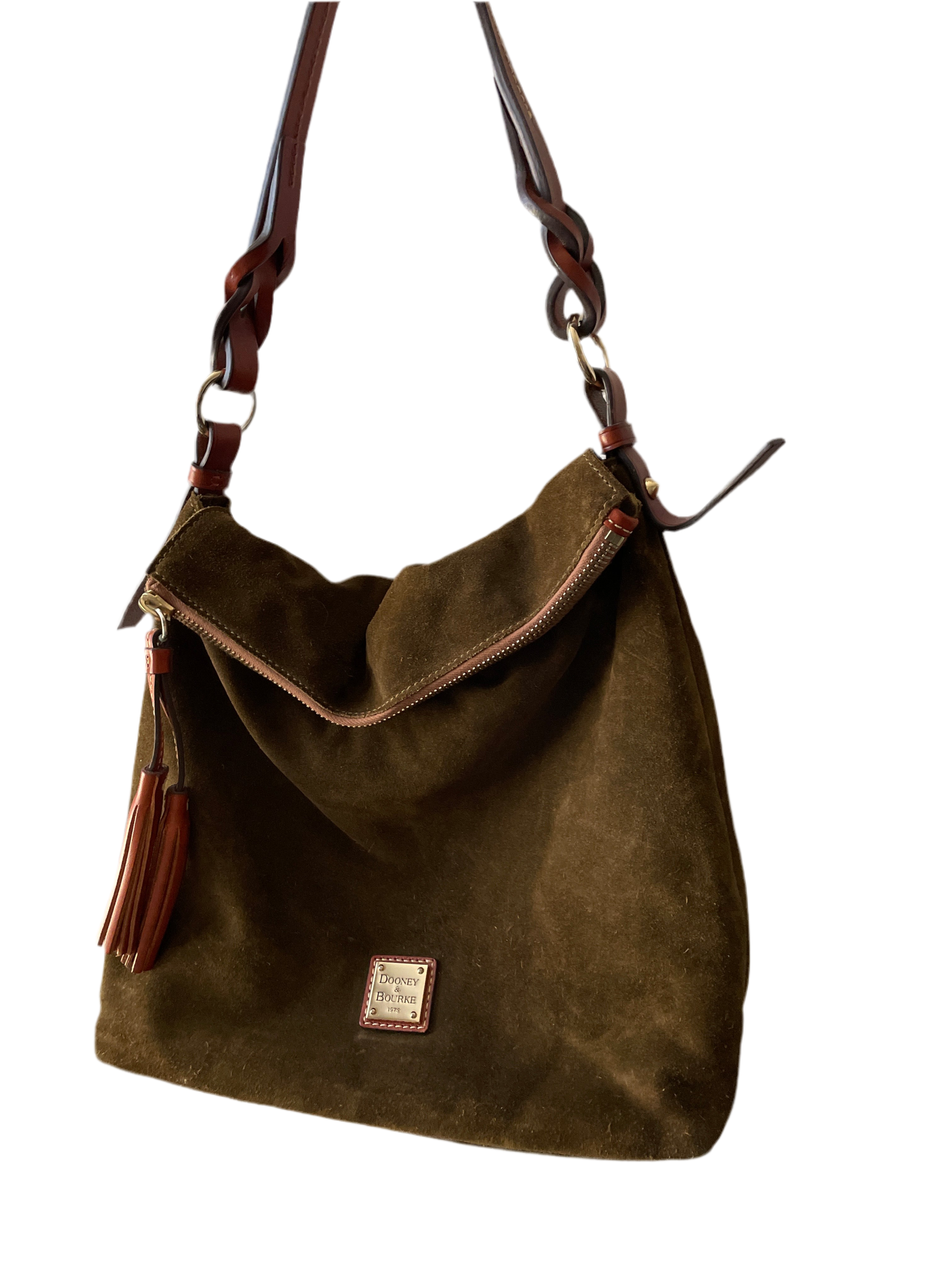 Dooney & Bourke Suede Hobo Bag