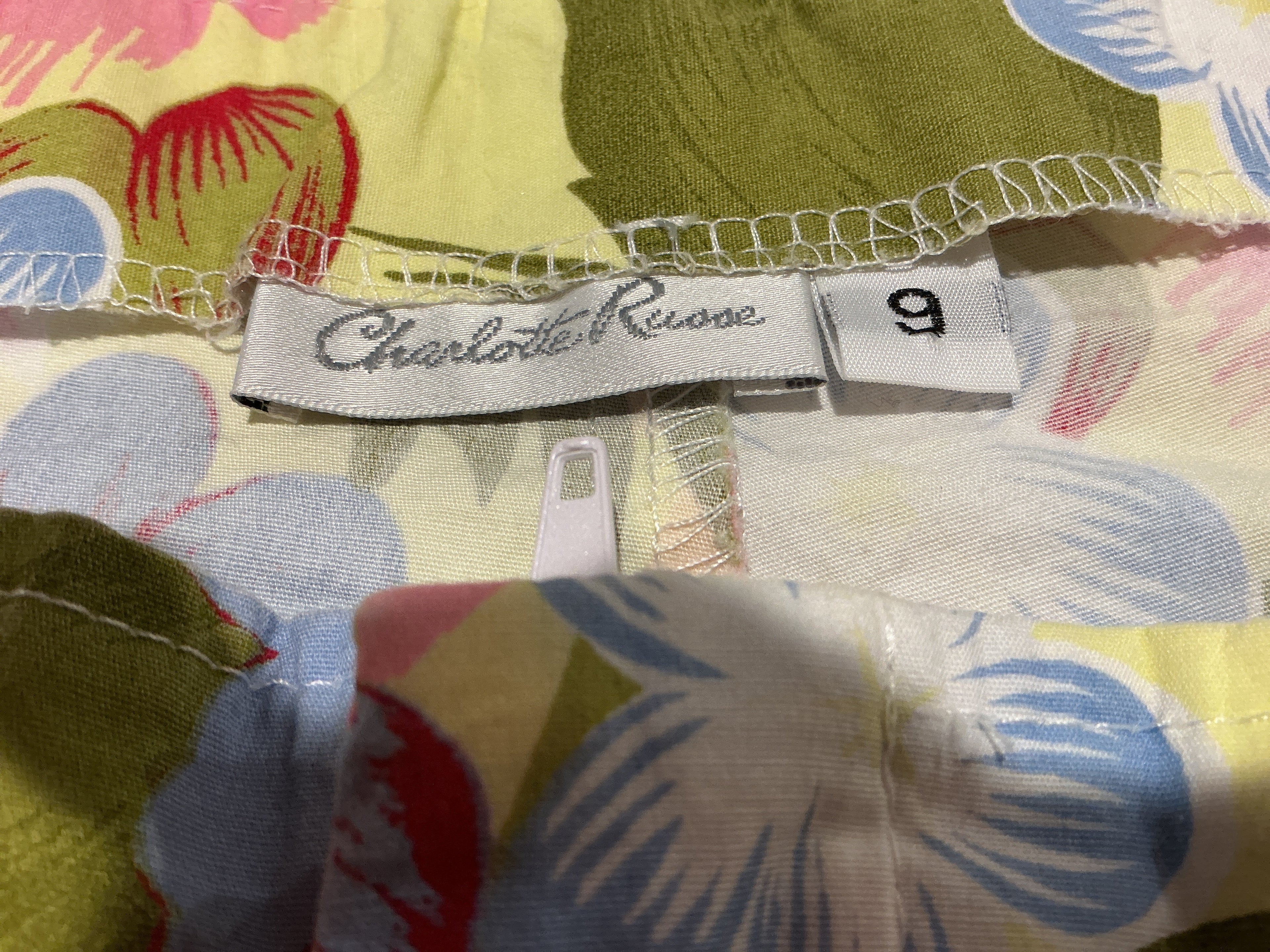 Y2K hibiscus mini shorts