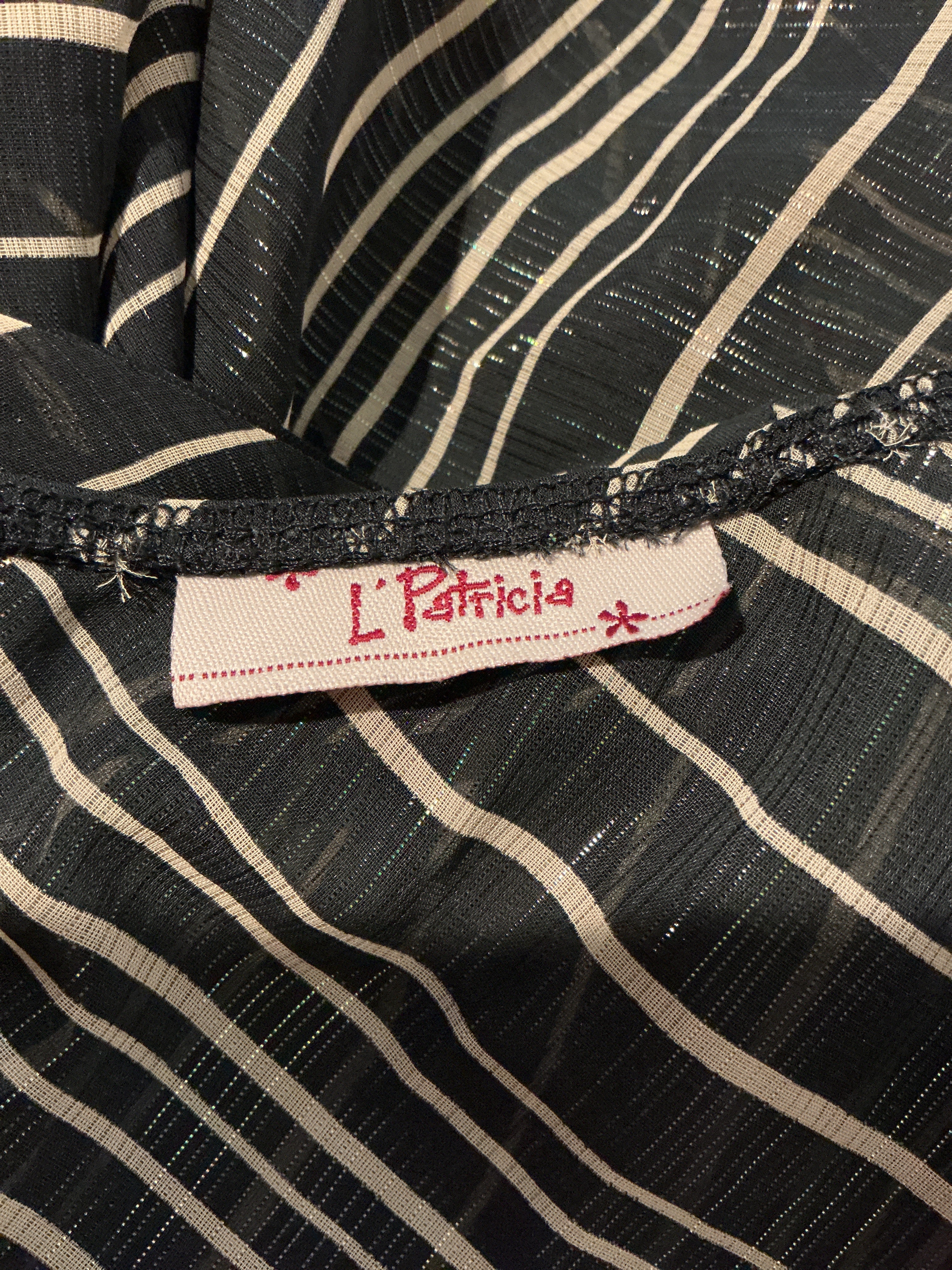 Y2K sheer halter top