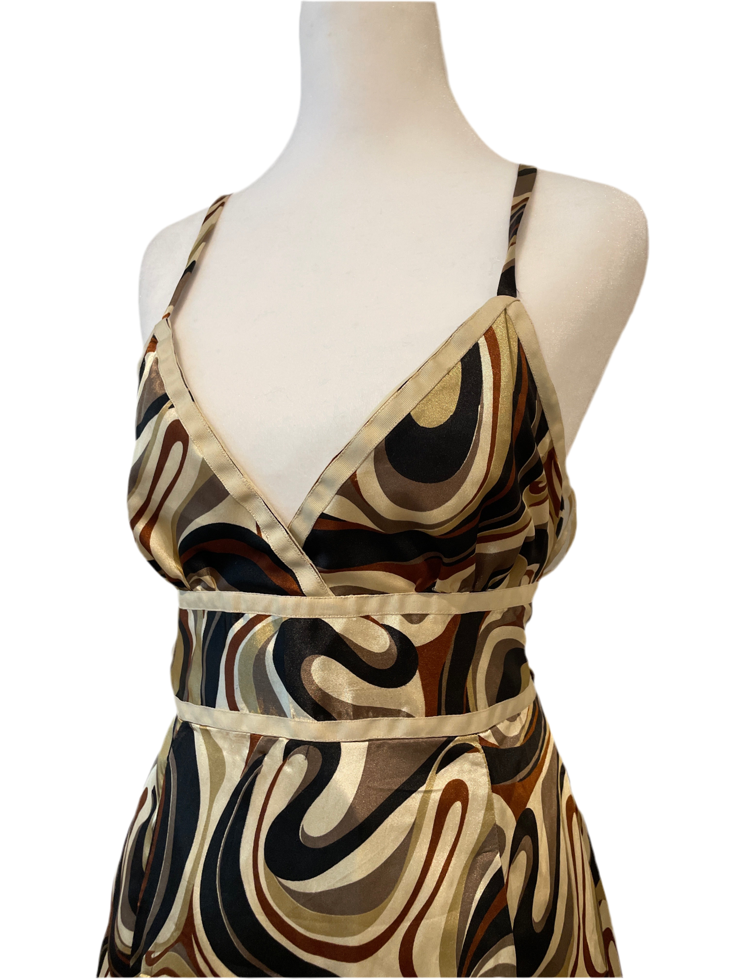 Y2K Swirl Dress