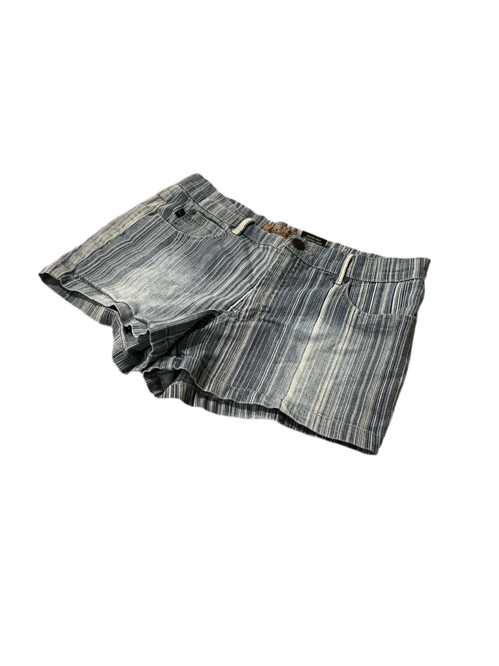 Y2K stripe low rise shorts