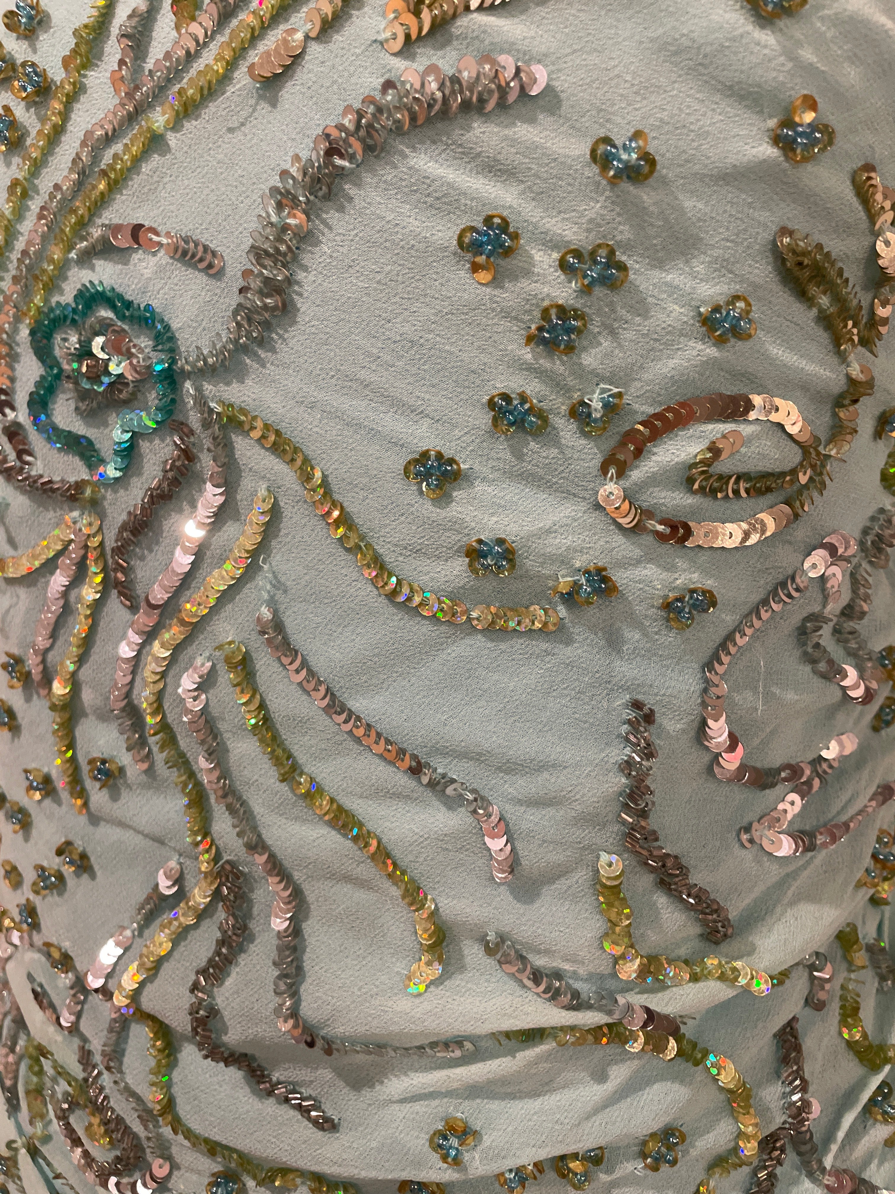 Y2K Sean Couture 100% Silk Dress